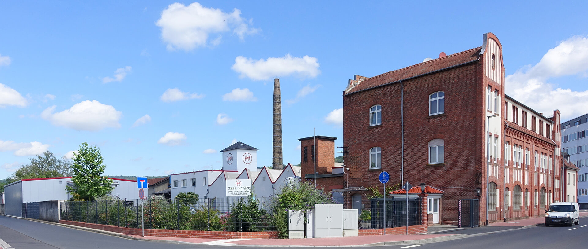 GebrüderHorst-Gummiwarenfabrik in Gelnhausen, Hessen